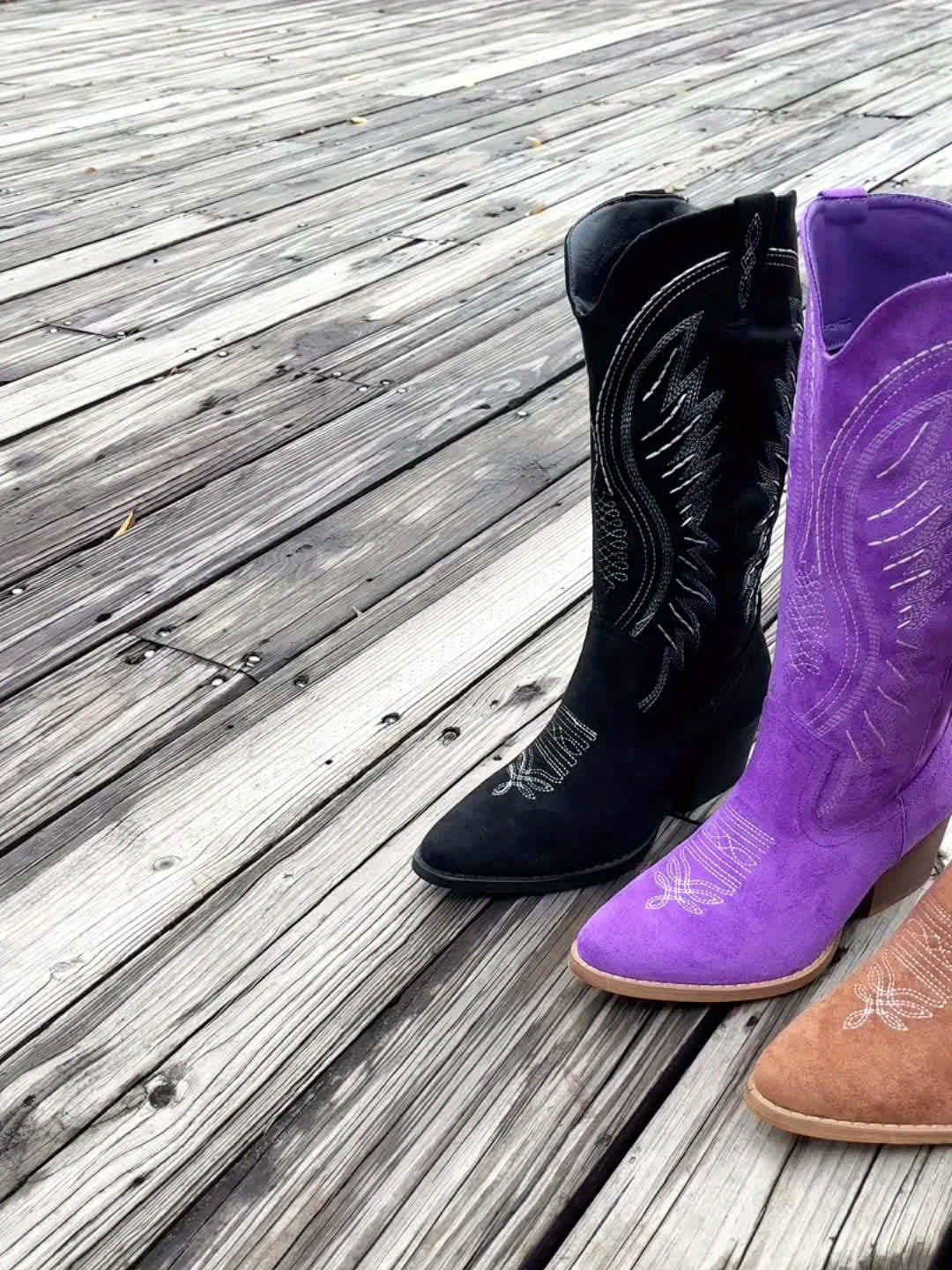 Lunachic | Midnight Suede Boots