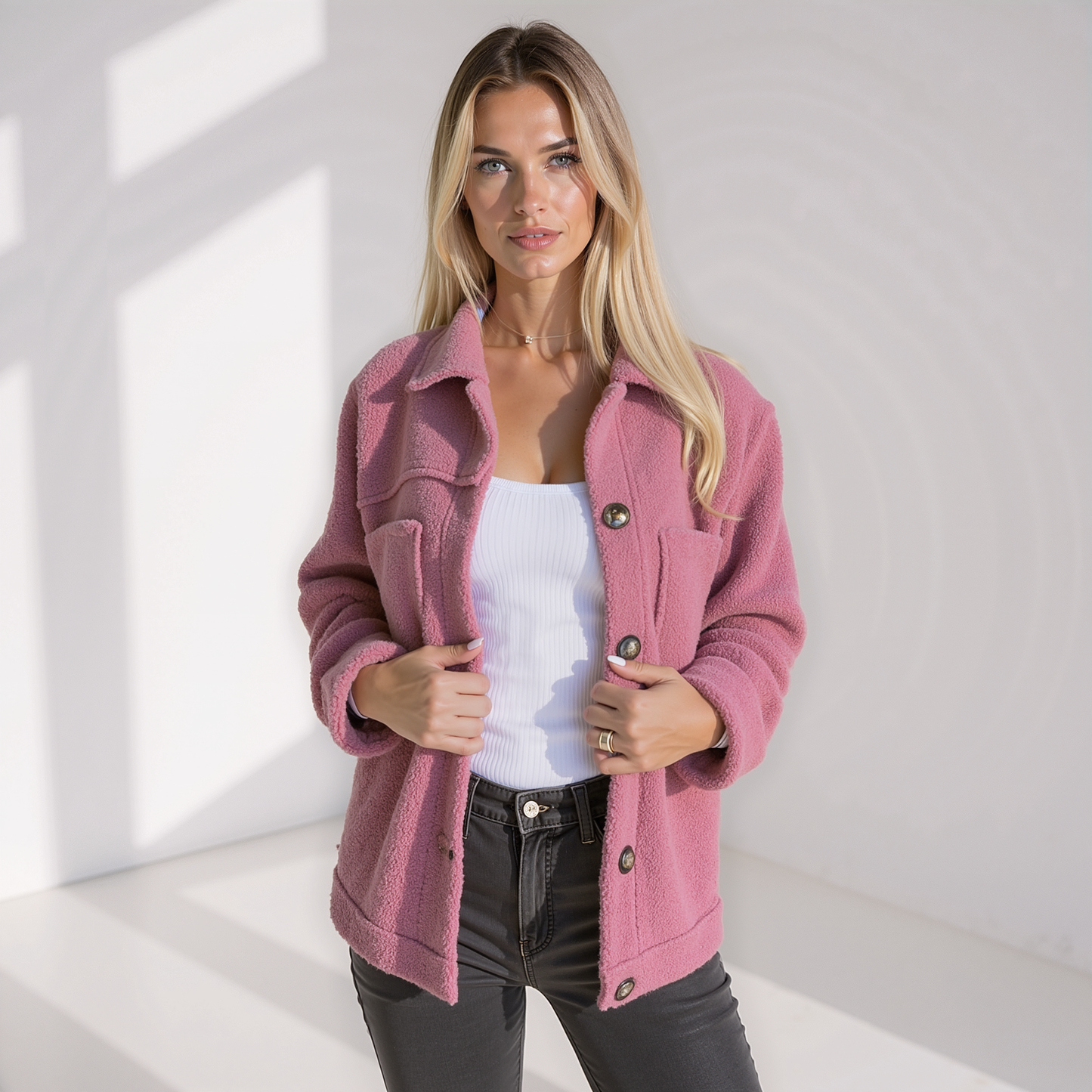 Selina | Trendy Teddy Jacket | 1+1 GRATIS