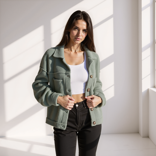 Selina | Trendy Teddy Jacket | 1+1 GRATIS