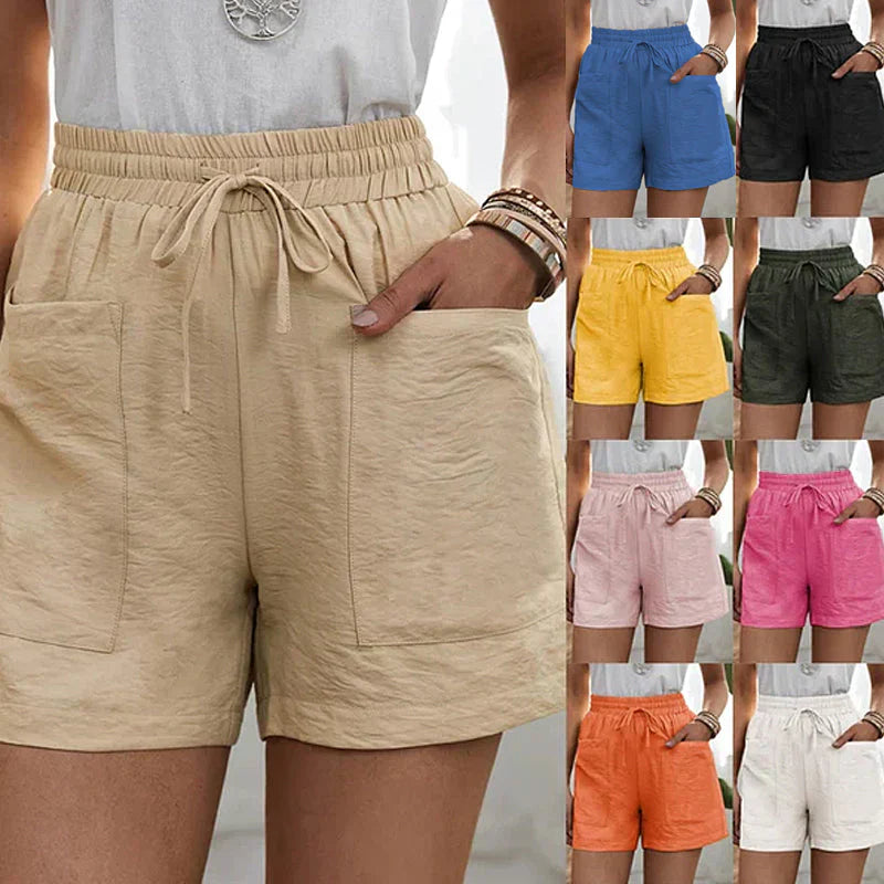Paula | Casual Linnen Shorts voor Dames